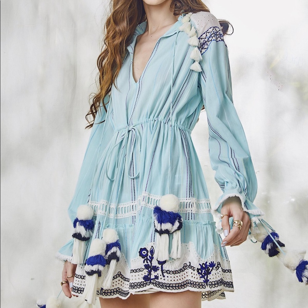 Hemant & Nandita Anew Blue Dress